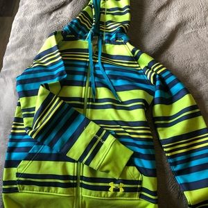 Under armour zip up sweater
